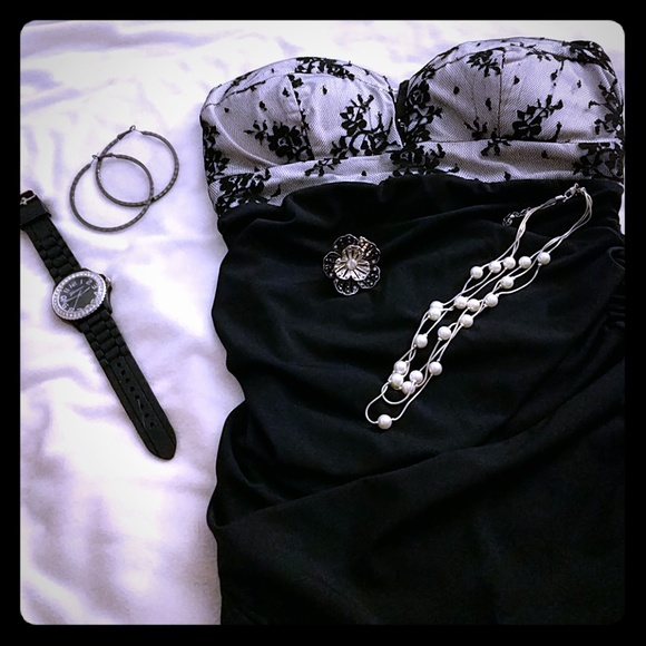 Strapless top - Picture 2 of 8